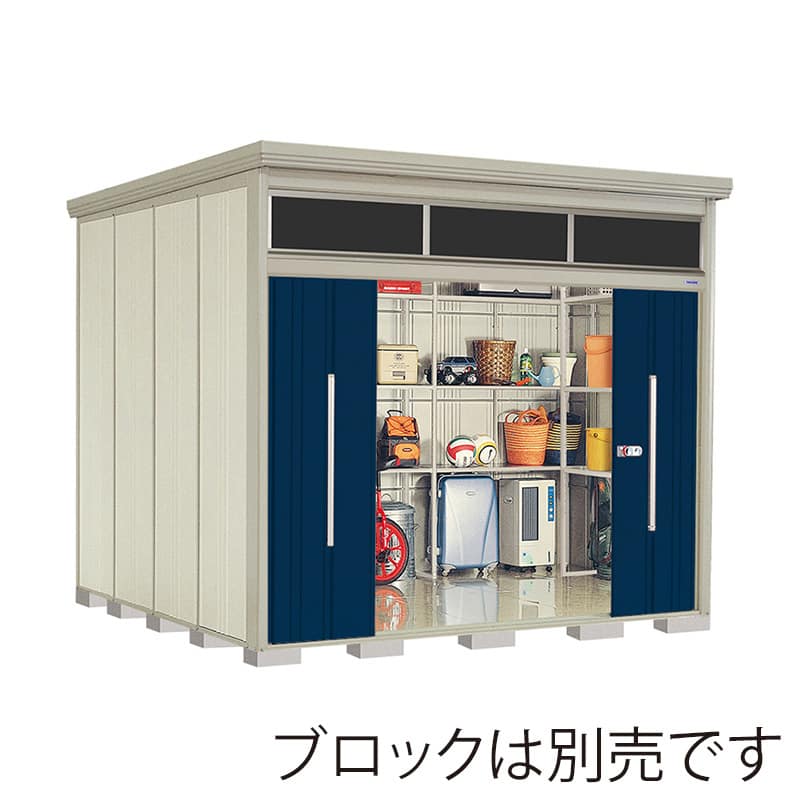 田窪工業所 中・大型物置 Mr.トールマン ブライト 多雪型 結露減少屋根 JNA-SZ2929D ディープブルー 1台（ご注文単位1台）【直送品】