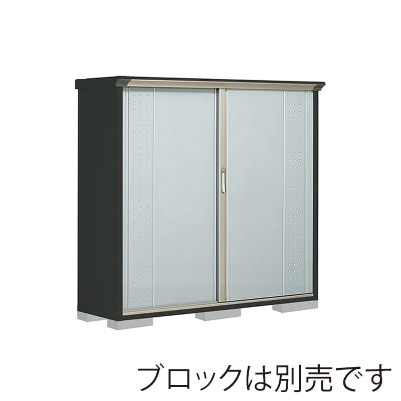 田窪工業所 小型物置 グランプレステージ ジャンプ たて置きタイプ 本体アイボリーブラック GPY175BTLS ルミナスシルバー 1台（ご注文単位1台）【直送品】