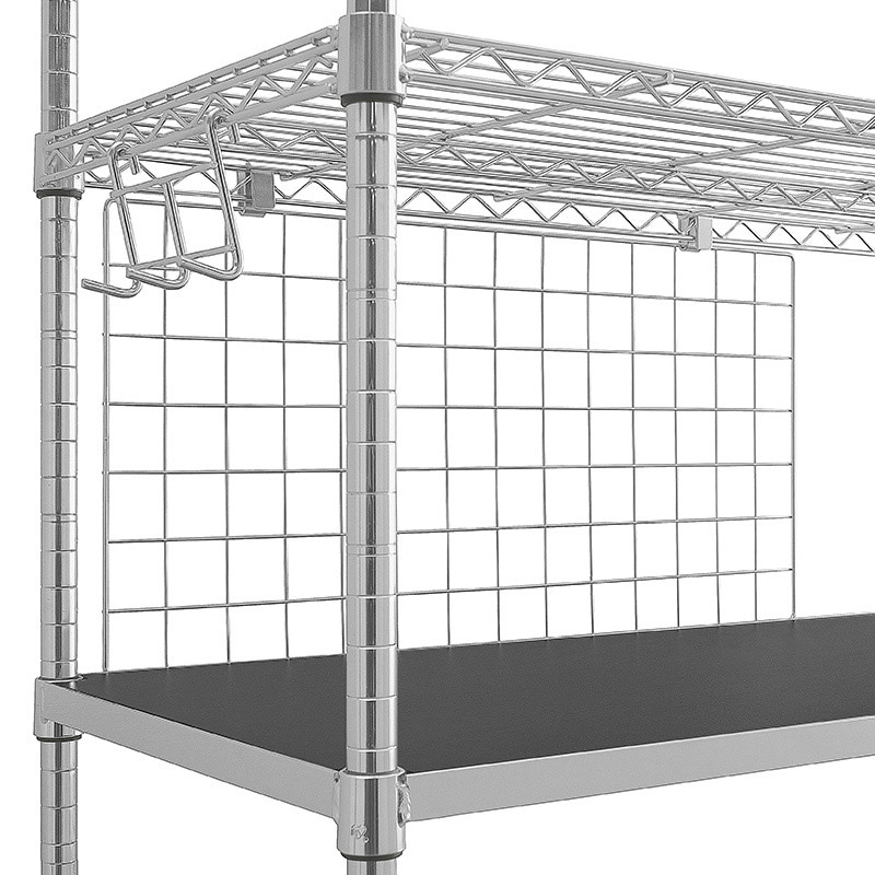 アイリスオーヤマ メタルラックパーツ メッシュパネル 70×35 MR-46M 1枚(ご注文単位1枚)【直送品】