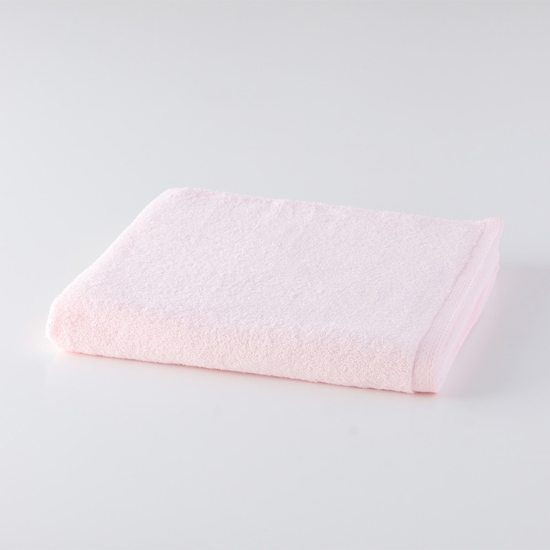 UCHINO ふわふわカラー バスタオル ピンク 8830B831P1 1枚(ご注文単位4枚)【直送品】