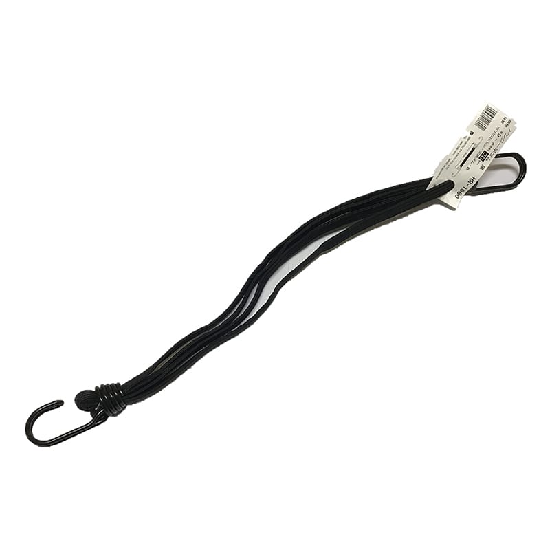 三友産業 バンジー平ゴム #9×長さ30cm 黒 HR-1660 1本(ご注文単位200本)【直送品】
