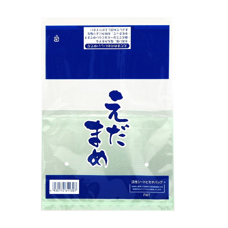 ポリ袋 ヒモチバッグ えだ豆 テープ付 100枚/袋