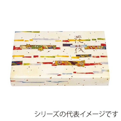 エフピコチューパ 仕出し弁当容器　紙ボックス　セパレート 90-60 はな筏 50枚/袋（ご注文単位6袋）【直送品】