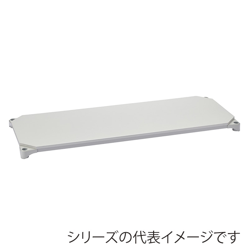 エレクター シェルフパーツ　ベーシック　ウッドシェルフ　棚用 W600×D450mm　ホワイトウッド ホワイトフレーム 1枚（ご注文単位1枚）【直送品】