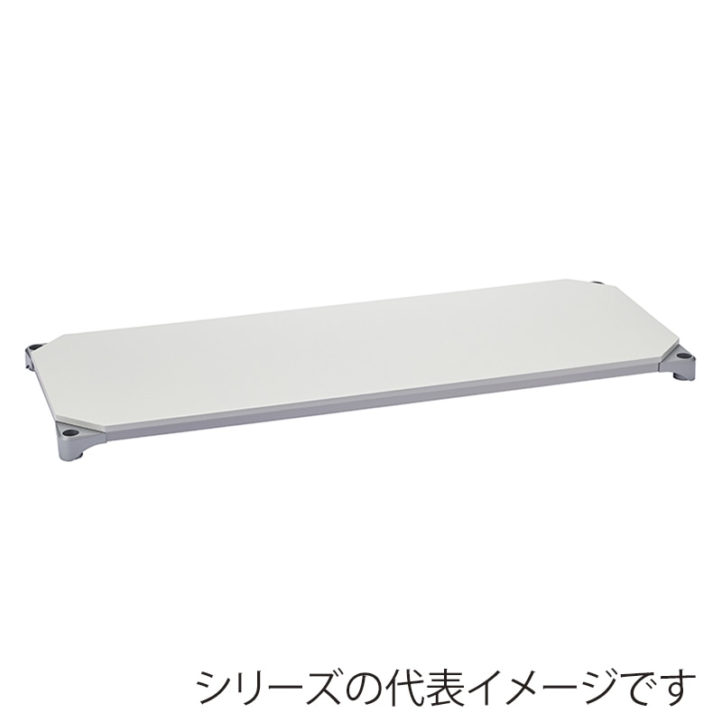 エレクター シェルフパーツ　ベーシック　ウッドシェルフ　棚用 W900×D450mm　ホワイトウッド シルバーフレーム 1枚（ご注文単位1枚）【直送品】