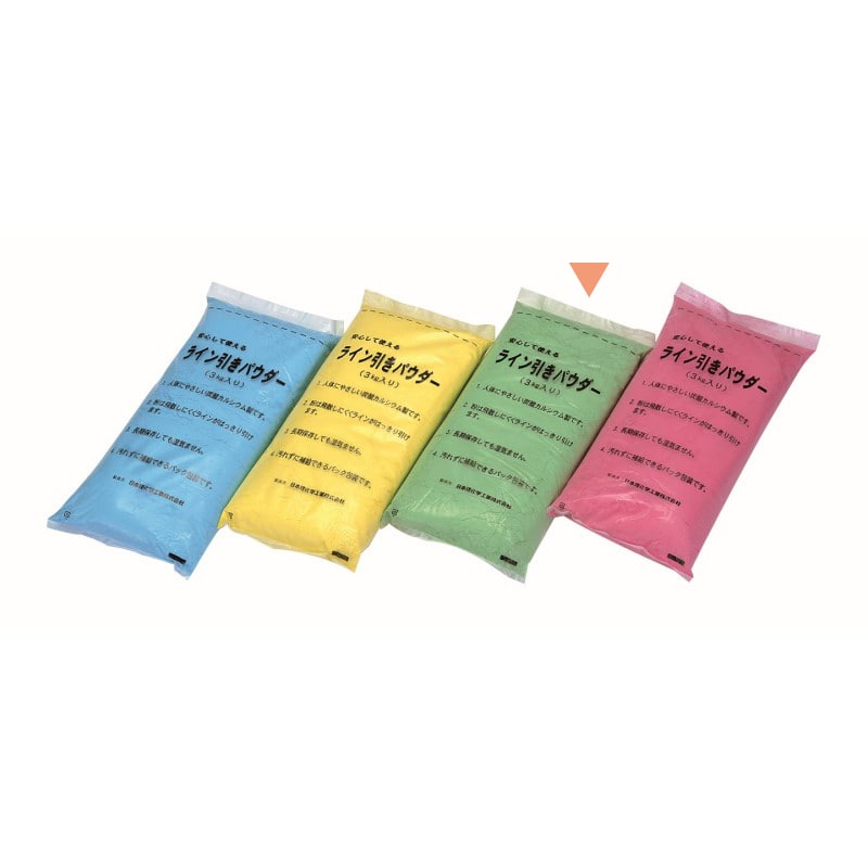 エバニュー カラーフィールドパウダー 単色　緑　3kg×5袋 EKA025-500 1箱（ご注文単位1箱）【直送品】