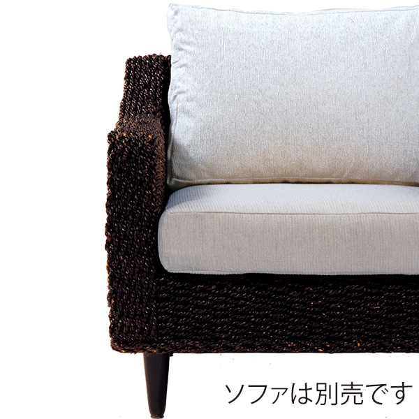 萩原 3人掛けソファー専用カバー クッションカバー スノーホワイト RL-1430C-3C-SW 1台(ご注文単位1台)【直送品】
