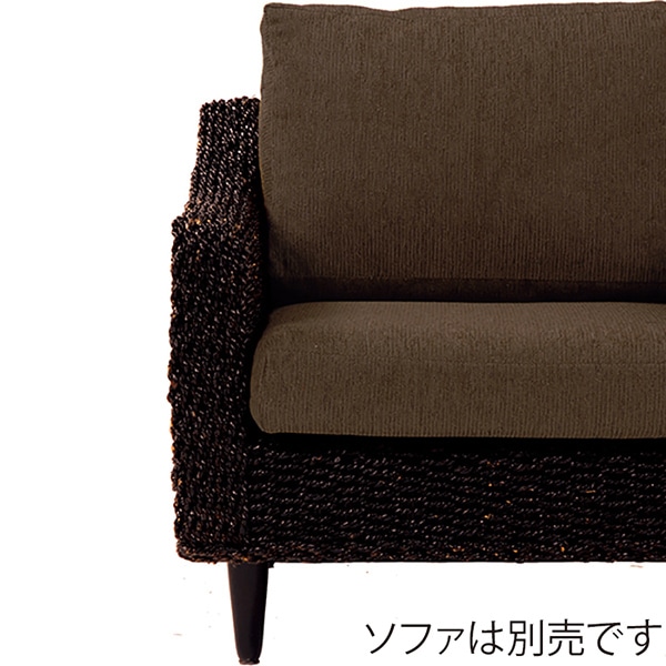萩原 オットマン専用カバー クッションカバー ブラウン RH-1431C-OT-NBR 1台(ご注文単位1台)【直送品】