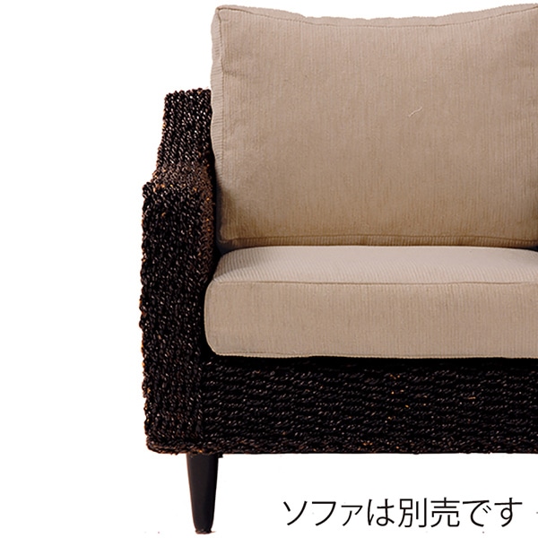萩原 3人掛けソファー専用カバー クッションカバー ベージュ RL-1430C-3C-NBE 1台(ご注文単位1台)【直送品】