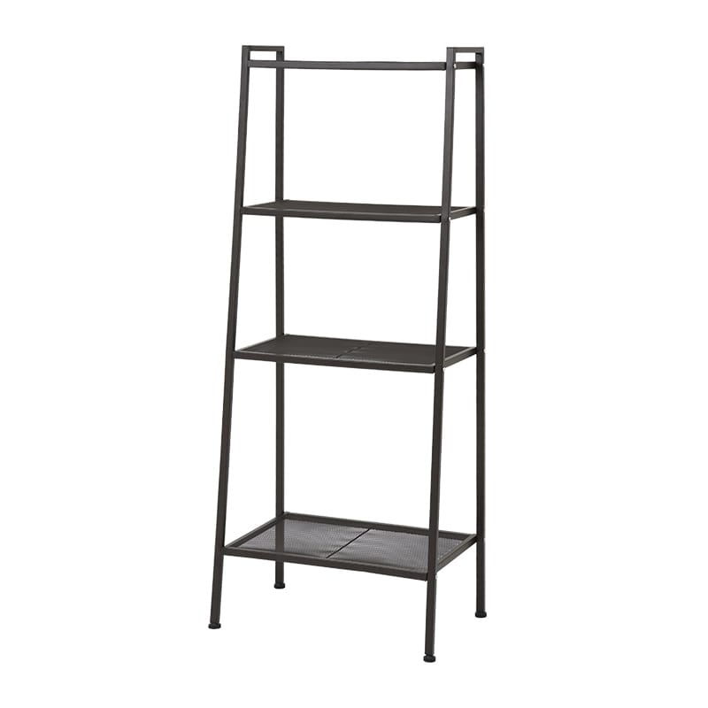 萩原 スチールラック 4段 ダークブラウン KR-3367DBR 1台(ご注文単位1台)【直送品】