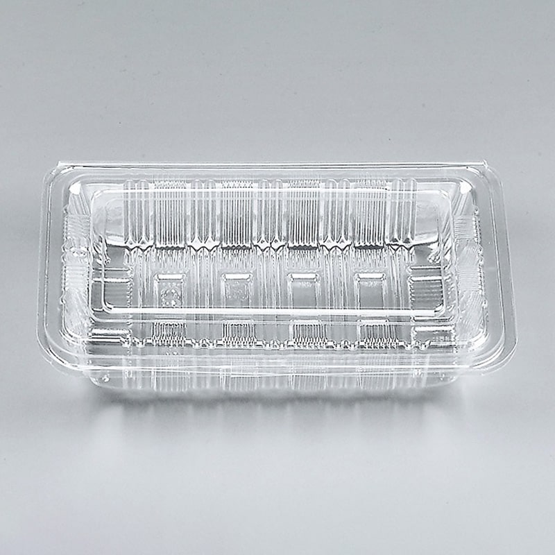 シーピー化成 食品容器 フードパック(折蓋タイプ) H-2-C 中平 100枚/袋
