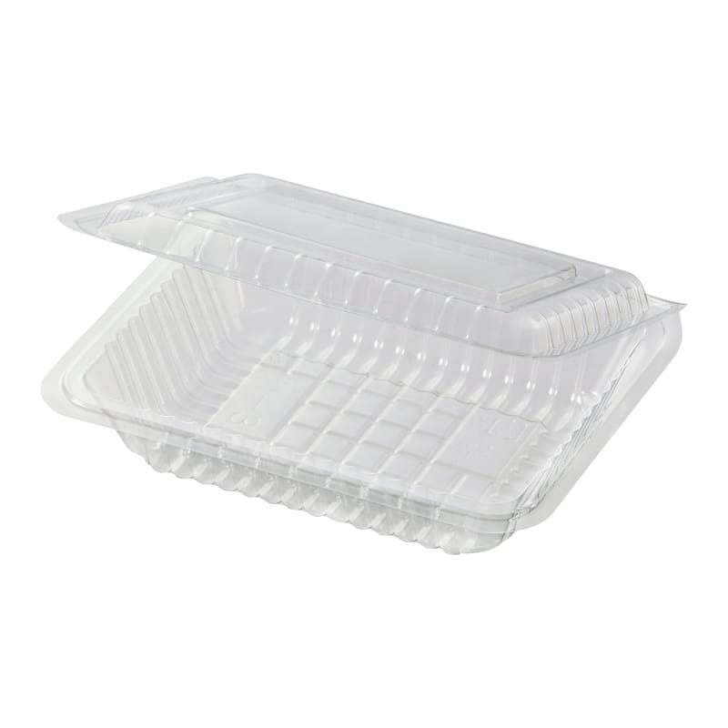 シーピー化成 食品容器 フードパック(折蓋タイプ) H-3-B 小浅 100枚/袋