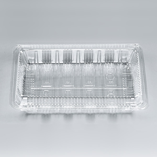 シーピー化成 食品容器 フードパック(折蓋タイプ) H-7-B 特中浅 100枚/袋