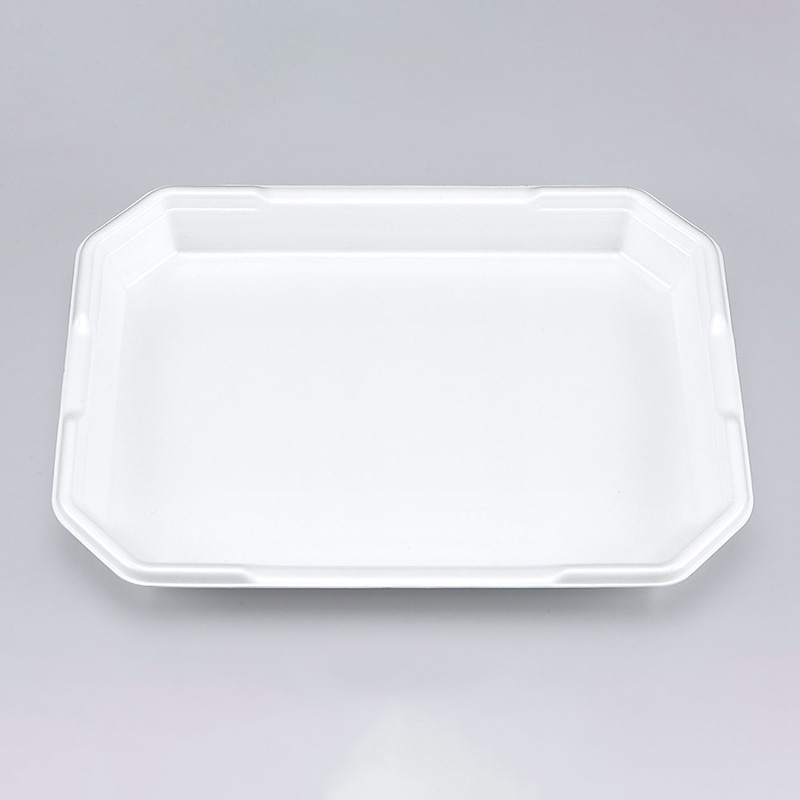 シーピー化成 精肉用トレー L-カク5 無地 50個/袋（ご注文単位6袋）【直送品】