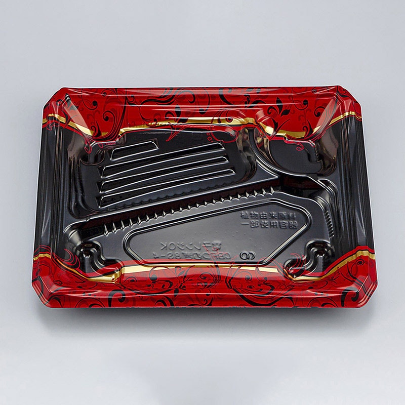 シーピー化成 弁当容器　CBFつむぎ　本体 8S-4 エルブ 50枚/袋（ご注文単位12袋）【直送品】