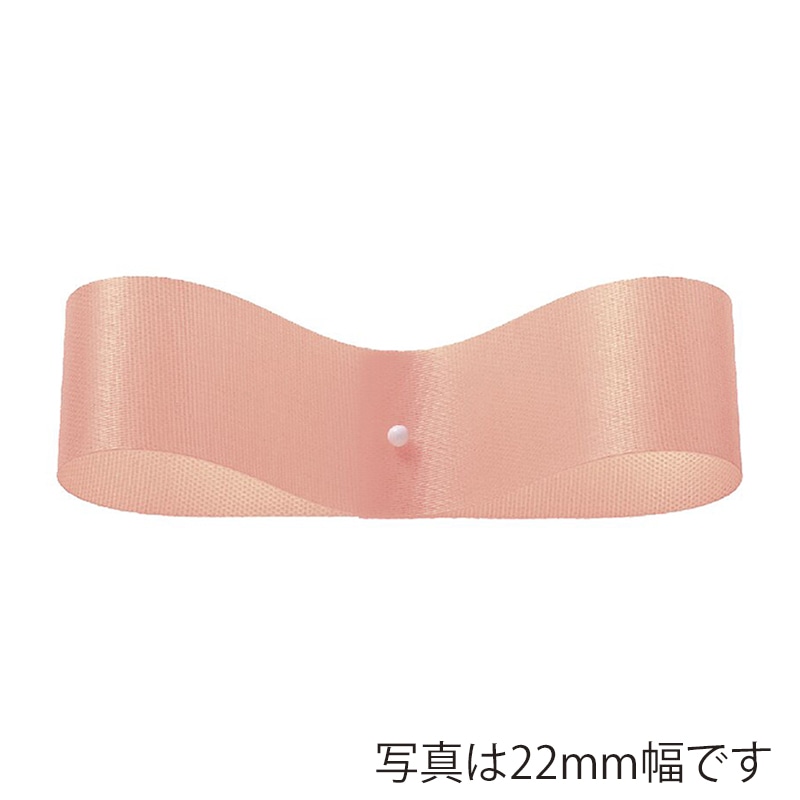 東京リボン リボン　サテンフラリスト　08210 11×92 #46　サーモンオレンジ 1巻（ご注文単位1巻）【直送品】