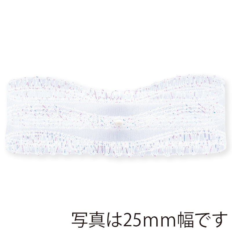 東京リボン リボン デイジーレース 36800 15×30 #42 オパール 1巻(ご注文単位1巻)【直送品】