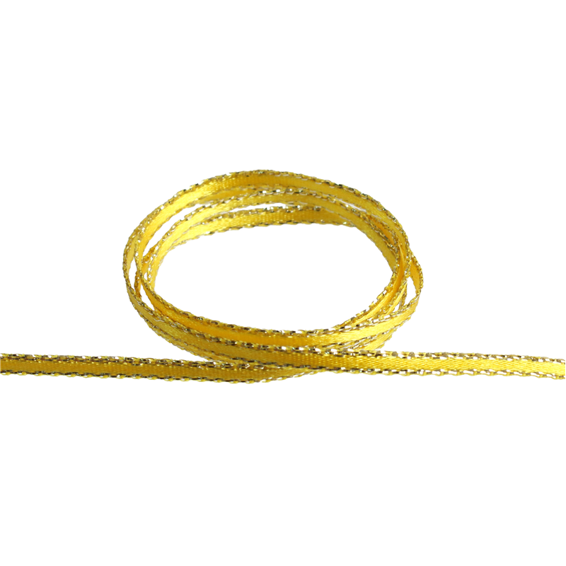 Blanc de コア リボン エッジラメサテン No.2903-80 3mm×30m 1巻（ご注文単位1巻）【直送品】