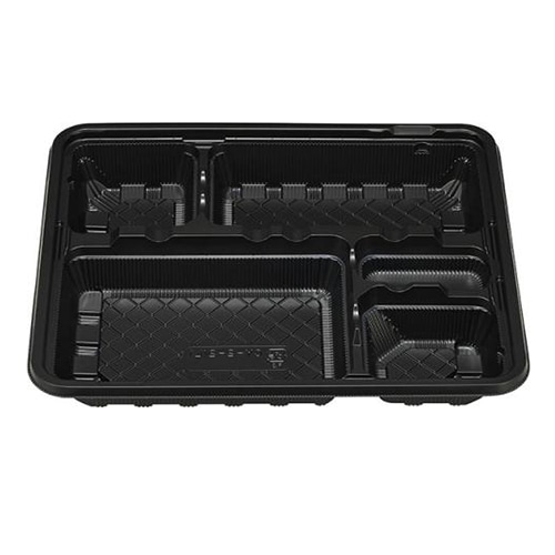 エフピコチューパ 弁当容器　CY-2-2　本体 L 黒 50枚/袋（ご注文単位12袋）【直送品】