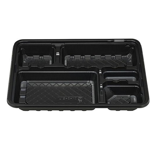 エフピコチューパ 弁当容器　CY-3-2　本体 L 黒 50枚/袋（ご注文単位8袋）【直送品】