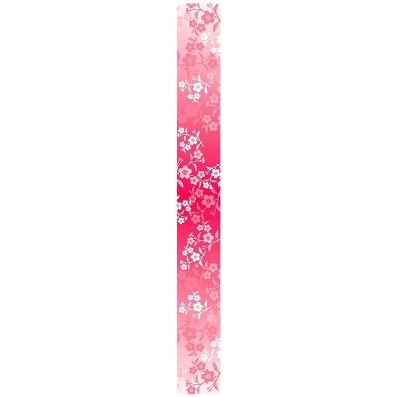 ヒカリ紙工 シール　SMラベル 100枚入 GY151 帯ラベル 春 桜柄　1袋（ご注文単位1袋）【直送品】