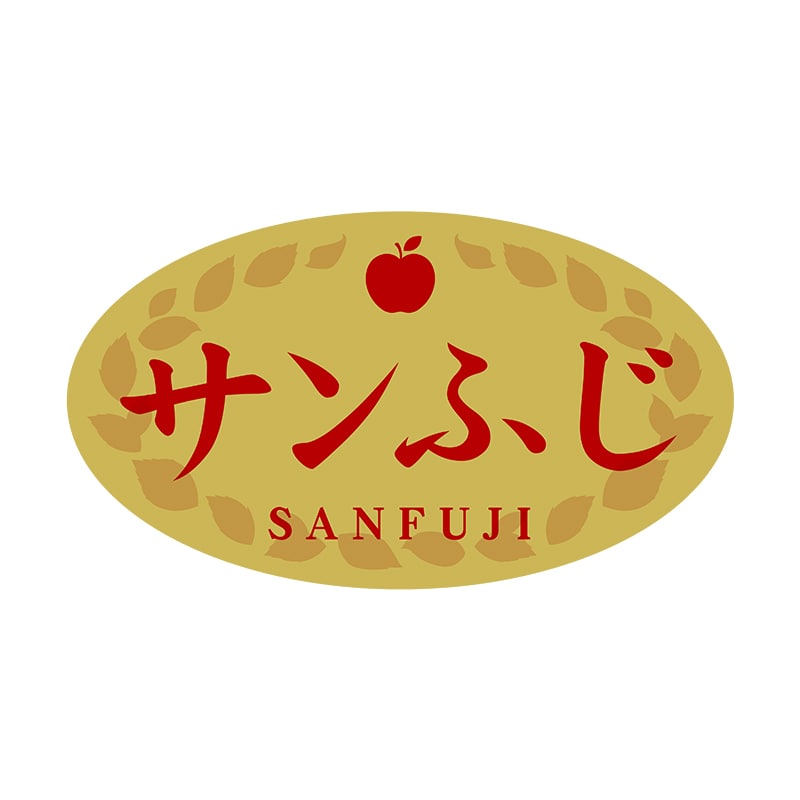 ヒカリ紙工 シール　SMラベル 1000枚入 SK093 サンふじ　1袋（ご注文単位1袋）【直送品】