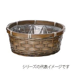 ヒルトップ アレンジ鉢　バンブー φ16cm DA63 1個（ご注文単位16個）【直送品】