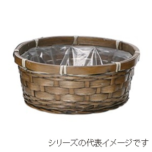 ヒルトップ アレンジ鉢　バンブー φ19cm DA64 1個（ご注文単位10個）【直送品】