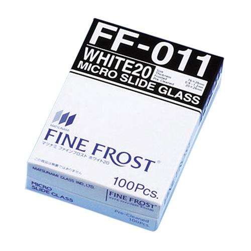 ファインフロスト 20mm ホワイト FF-011 100枚 1個(ご注文単位1個)【直送品】