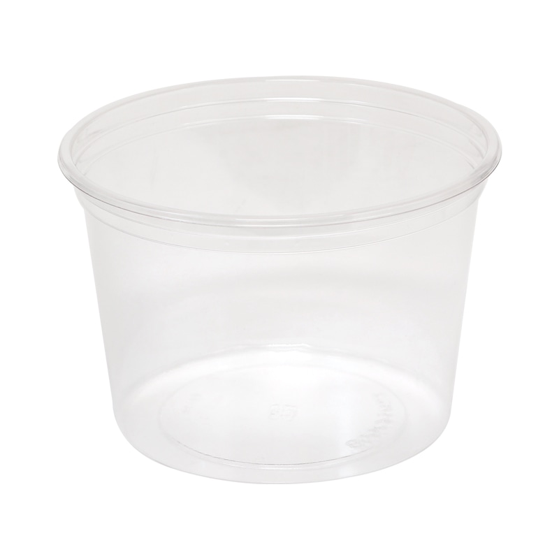 リスパック 食品容器 バイオカップ（クリーンカップ） 丸型 129パイ700B 本体 50個/袋