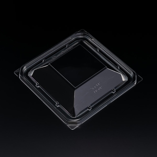 リスパック サラダ容器 バイオ フェイスオン 内外嵌合蓋 16-OC PBPY298 50枚/袋（ご注文単位12袋）【直送品】