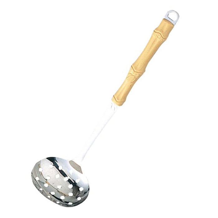 18-8 夕華 お玉 穴明 小(φ56) 1個(ご注文単位1個)【直送品】