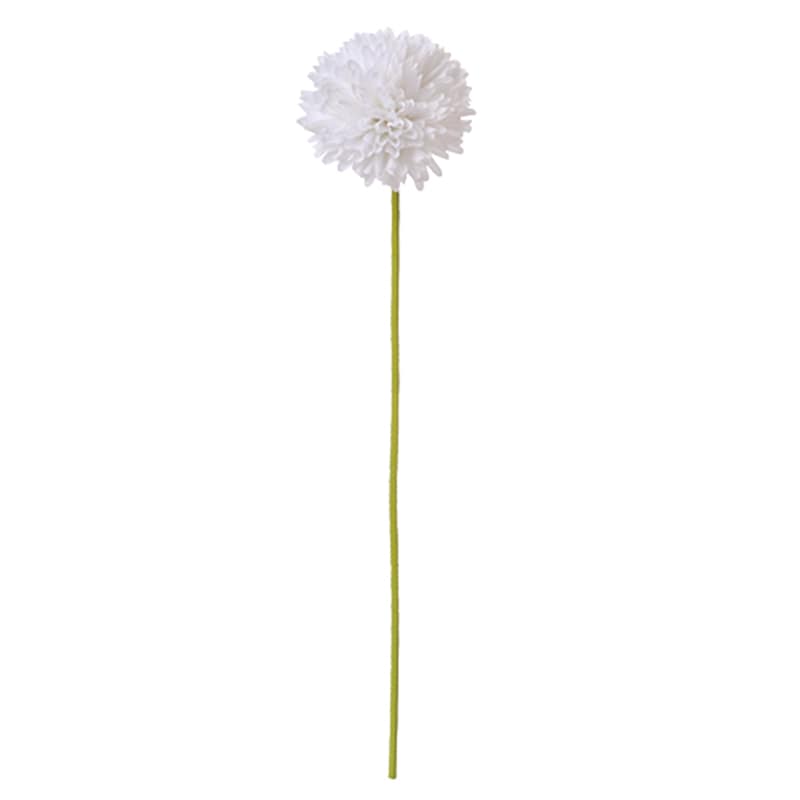 ビバ工芸 造花 ギガンジウム ホワイト VT2100 1本(ご注文単位1本)【直送品】