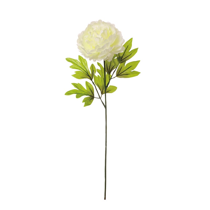ビバ工芸 造花 ピオニー クリーム VF6438 1個(ご注文単位1個)【直送品】