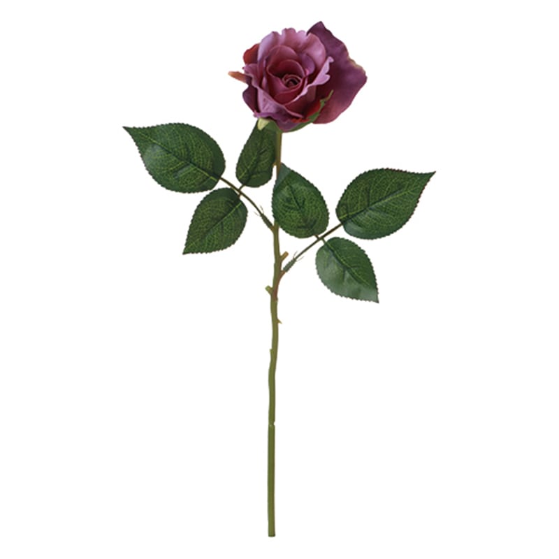 ビバ工芸 造花　ニューエリザローズ パープル VE6722 1束（ご注文単位1束）【直送品】