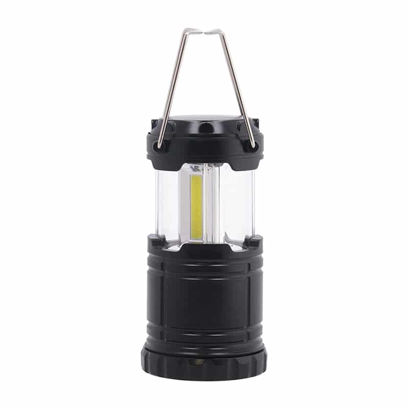 不二貿易 LEDランタン L ブラック 40676 1個（ご注文単位6個）【直送品】