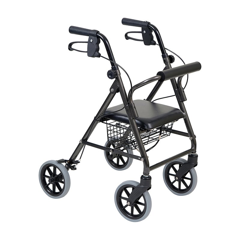 歩行車 ハッピー ミニトール 117071 ダークグレーメタリック 1個(ご注文単位1個)【直送品】