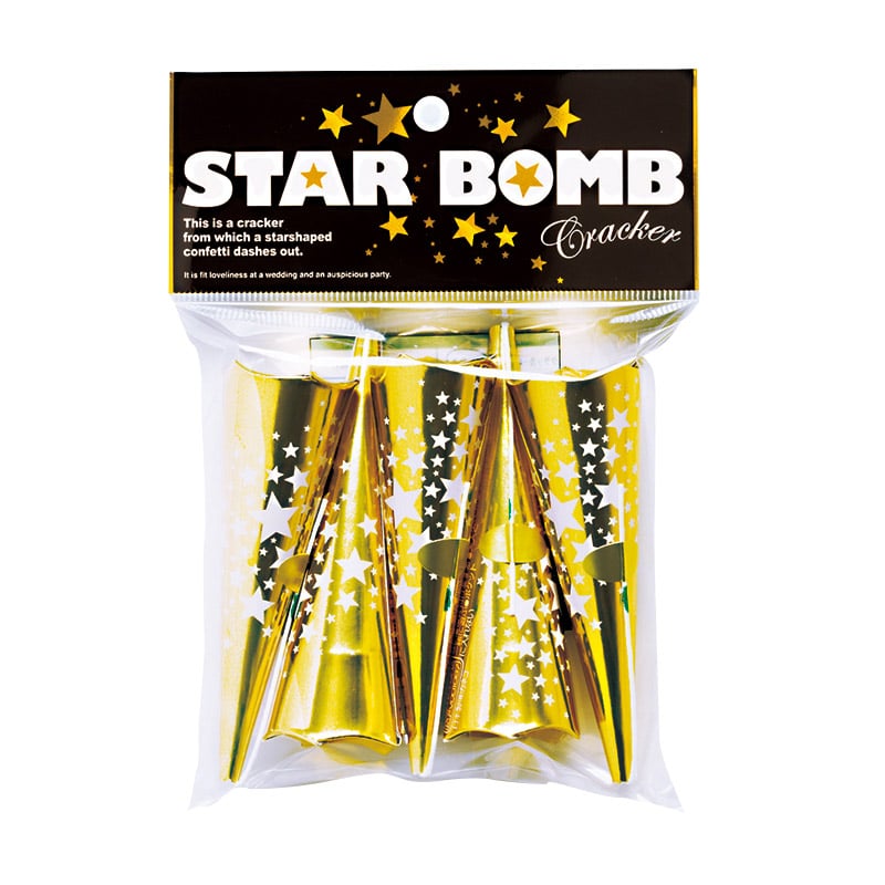 カネコ クラッカー スターボム SB-5 5個/袋(ご注文単位70袋)【直送品】