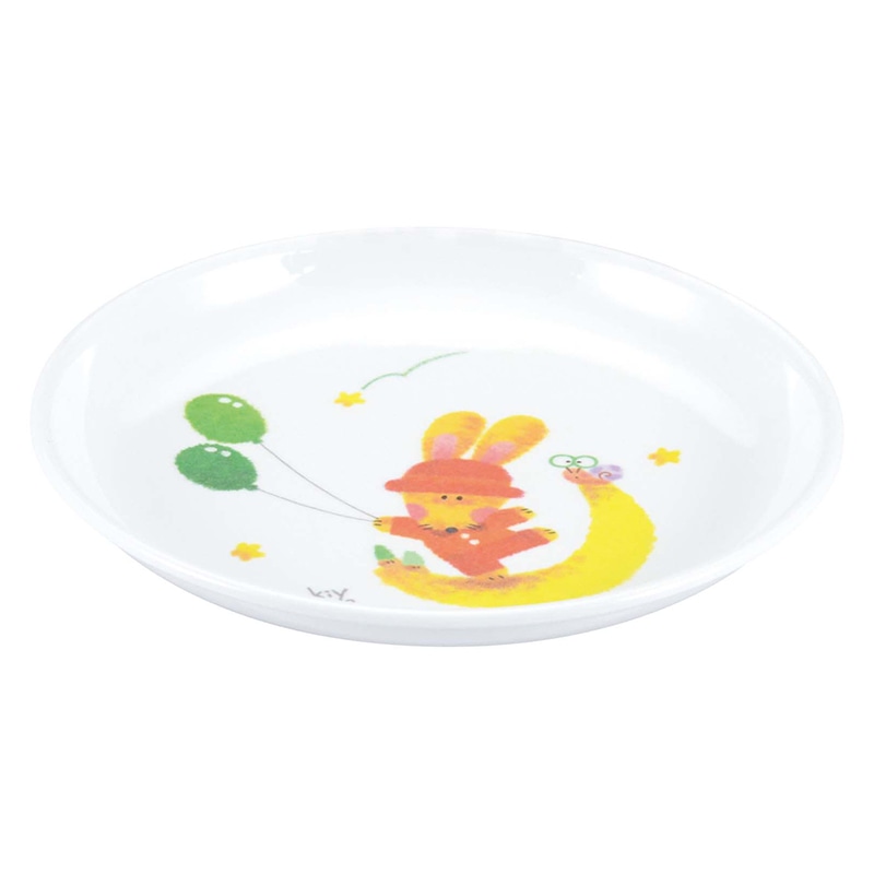 メラミン子供食器 スイートラビット 浅皿 J3SR 1個(ご注文単位1個)【直送品】