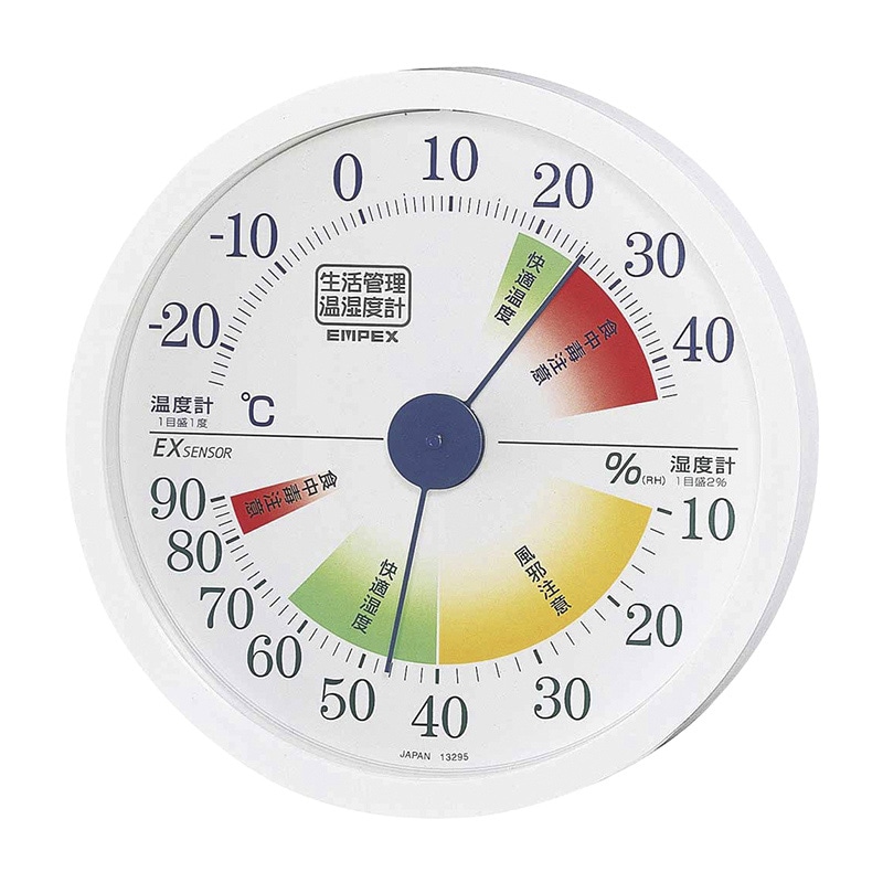 エンペックス生活管理温湿度計　TM-2441   1個（ご注文単位1個）【直送品】
