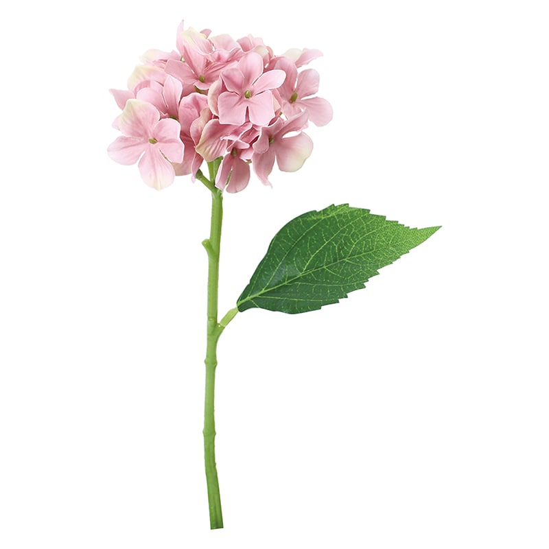 ポピー 造花　ハイドレンジア モーブ FFH-0063-MAV 1本（ご注文単位24本）【直送品】