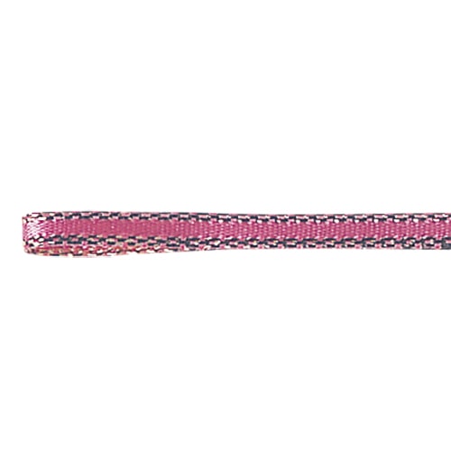 青山 リボン　ラメ入り両面パールサテン　1736 3×30 #47 1巻（ご注文単位1巻）【直送品】