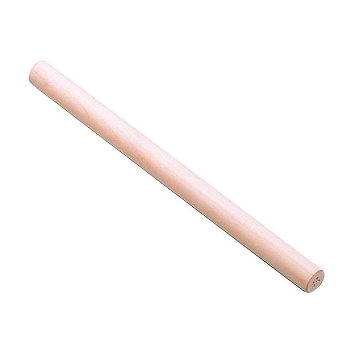 霜鳥製作所 天然木 ケーキめん棒 小 NO.170 φ30×300 1個(ご注文単位1個)【直送品】