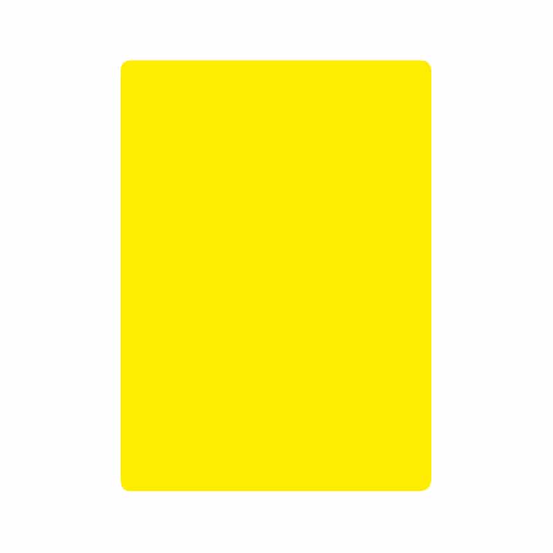共栄プラスチック 色透明下敷 B5判 イエロー NO.8712-Y 1枚(ご注文単位10枚)【直送品】