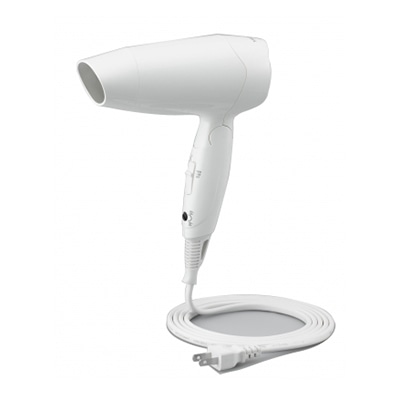 ヤザワコーポレーション トラベル ヘアドライヤー TVR59WH 1個(ご注文単位1個)【直送品】