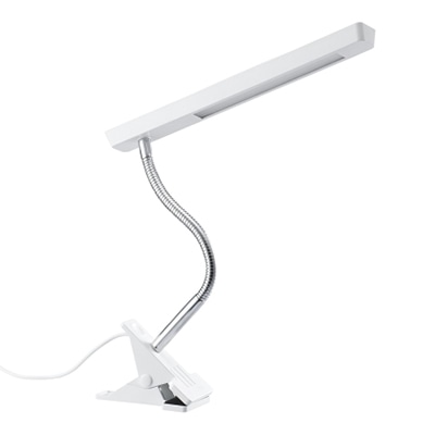 ヤザワコーポレーション LEDフレキシブルクリップライト ホワイト CFLE05D15WH 1個(ご注文単位1個)【直送品】