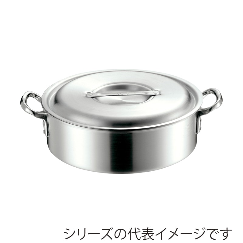 エムテートリマツ MTI プロガスト アルミ外輪鍋 目盛付 39cm 043353039 1個(ご注文単位1個)【直送品】