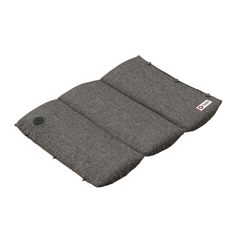 アイリスオーヤマ アウトドア 3way ヒートクッション 45×33 グレー HW-O3W-H 1個(ご注文単位1個)【直送品】
