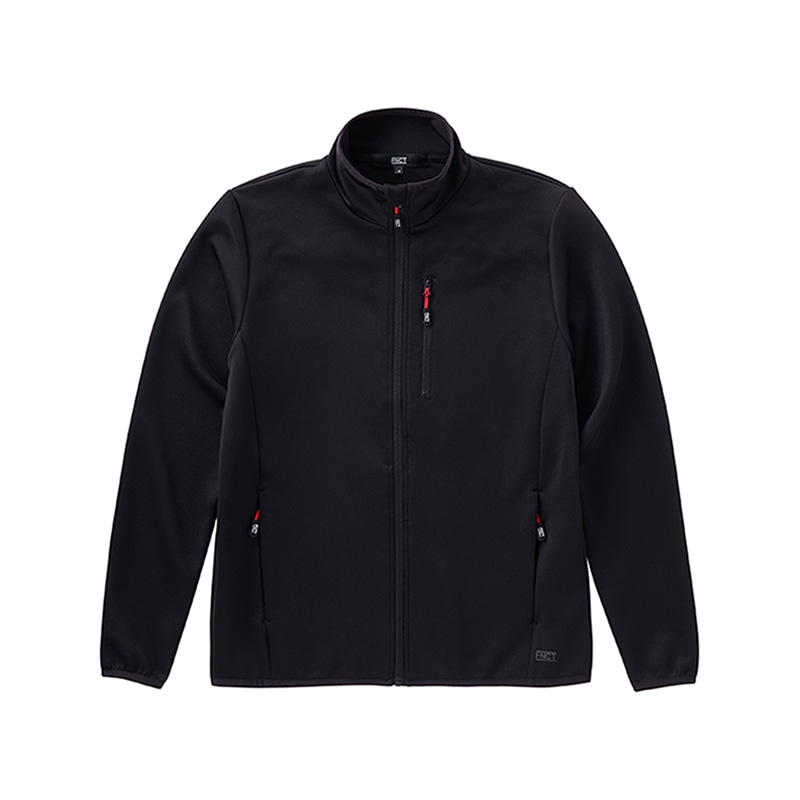 アイリスオーヤマ ファンクト ストレッチトラックジャケット XL ブラック FC21402-BKXL 1枚(ご注文単位1枚)【直送品】