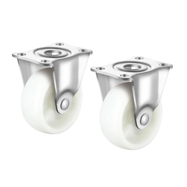 サンワサプライ 汎用キャスター 75mm径 ゴム製 2個セット 固定 CST-75N-FIX2 1個(ご注文単位1個)【直送品】
